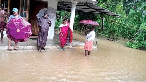 Heavy Rain Threatens Homes: പനയ്ക്കവയൽ വെള്ളത്തിലാണ്...