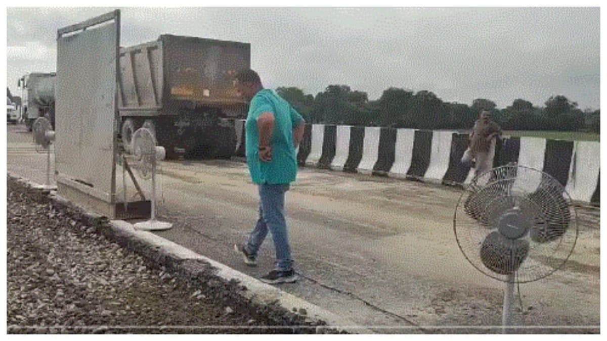 Road inauguration leads to controversy: 4,200 കോടിയുടെ റോഡ് ഉദ്ഘാടനം കഴിഞ്ഞ് തകർന്നു