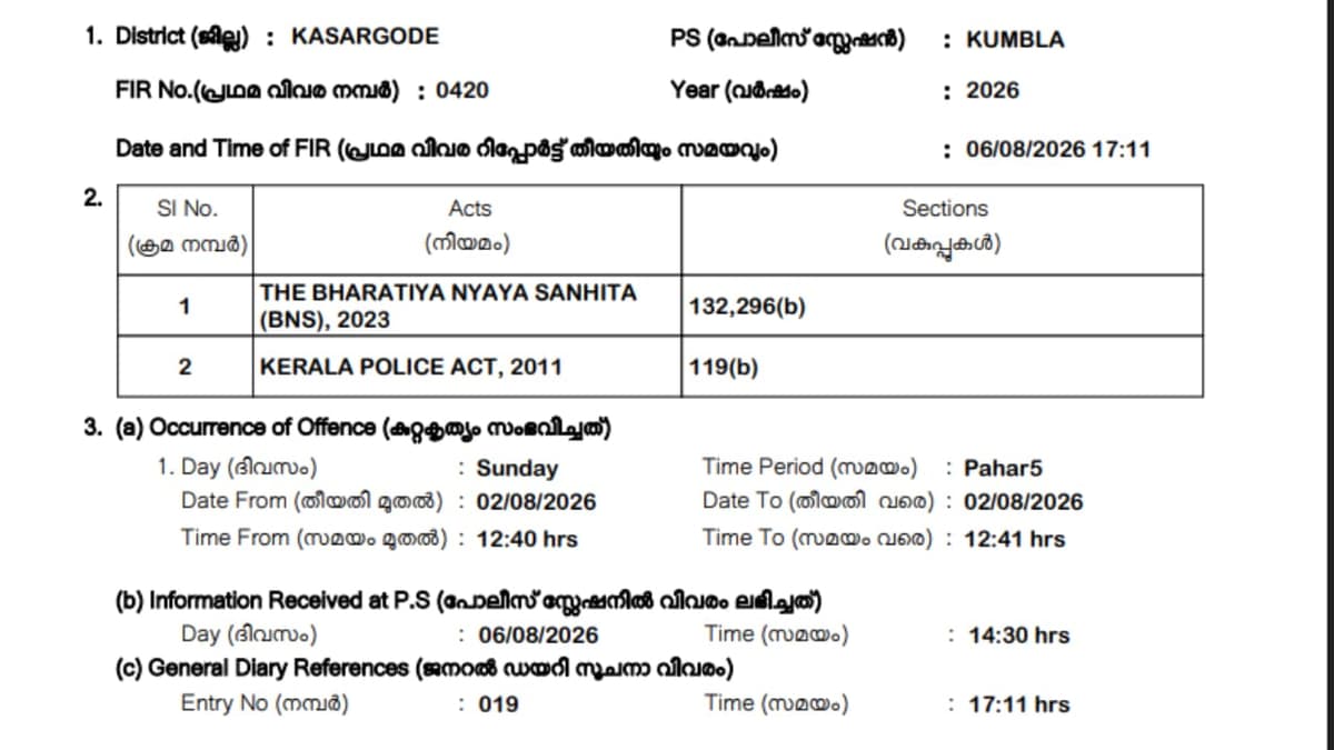 Police Case Against Locals for Questioning Doctor Absence: ആശുപത്രിയിൽ ഡോക്ടർ ഇല്ലാത്തത് ചോദ്യം ചെയ്തു, നാട്ടുകാർക്കെതിരെ കേസെടുത്ത് പൊലീസ്