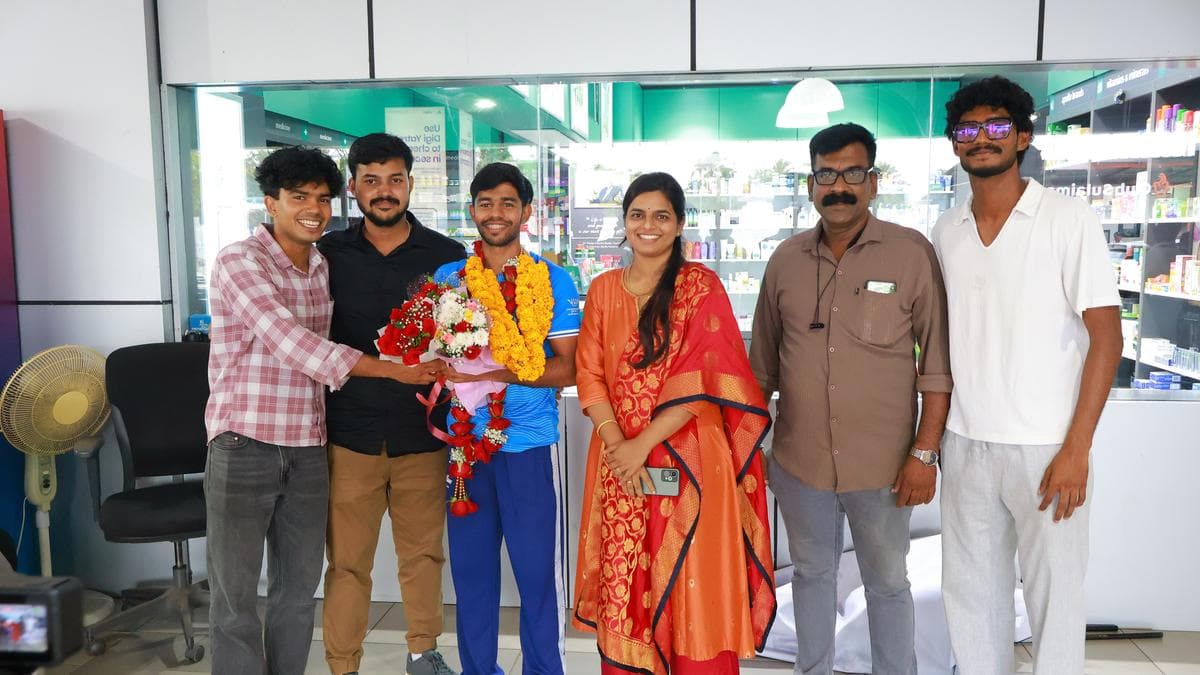 Commonwealth Games Medalist:കോമൺവെൽത്ത് ഗെയിംസ് മെഡൽ ജേതാവ് മുഹമ്മദ് ബാസിലിന് സായ് തിരുവനന്തപുരം കേന്ദ്രത്തിൽ ഉജ്ജ്വല സ്വീകരണം