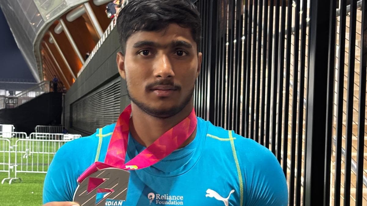 World U-20 Athletics:ജാവലിനിൽ ആശിഷിന് വെള്ളി, നീരജ് സ്വർണം നേടിയതിന് ശേഷമുള്ള ആദ്യ മെഡൽ