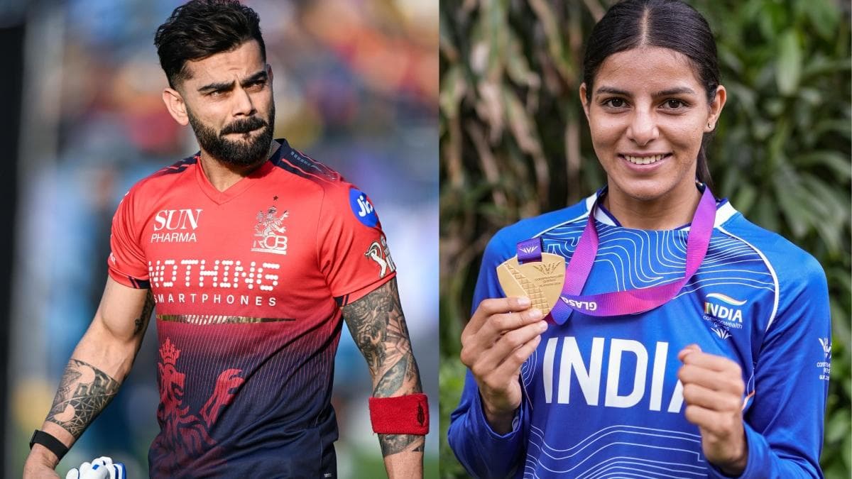 Support from Kohli:കോമൺവെൽത്ത് ഗെയിംസിൽ സാക്ഷി ചൗധരിയുടെ സ്വർണ മെഡൽ നേട്ടത്തിന് കോലിയുടെ പിന്തുണ
