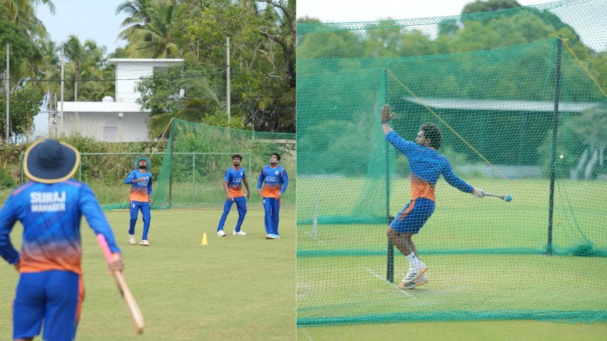 Training Camp for Trivandrum Royals: ലക്ഷ്യം രാജകീയ തിരിച്ചുവരവ്; ട്രിവാൺഡ്രം റോയൽസിന്റെ പരിശീലന ക്യാമ്പിന് തുമ്പയിൽ തുടക്കം