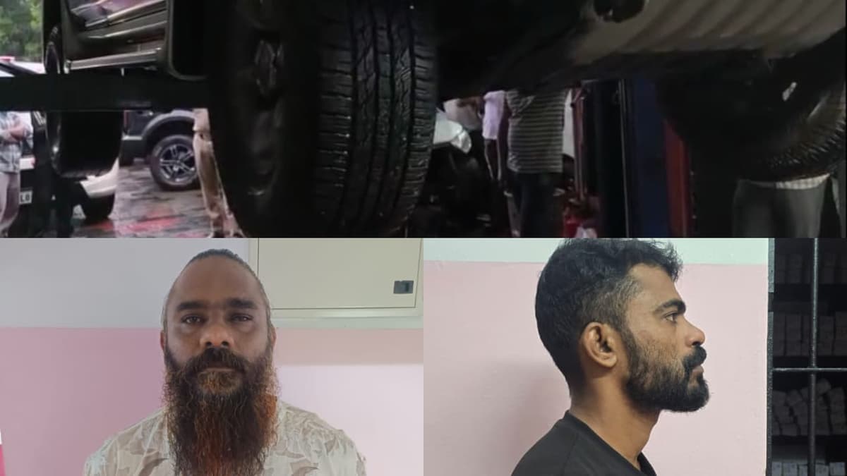 Luxury Car Under Investigation: ആഡംബര കാറിനടിയിൽ സീക്രട്ട് ലോക്കർ, നിസാറിൻ്റെയും ഷമീമിൻ്റെയും സൂത്രപ്പണി പൊളിച്ച് പൊലീസ്; 95 ഗ്രാം എംഡിഎംഎ പിടിച്ചെടുത്തു