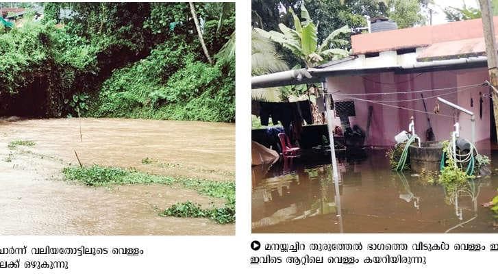 Minor Irrigation Issues: കവിയൂരിലെ വെള്ളപ്പൊക്ക ദുരിതം തുടരുന്നു