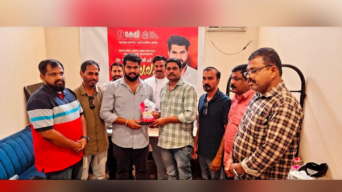 Farewell for Shyam Kumar P. V.:ശ്യാംകുമാർ പി.വിക്ക് കേളിയുടെ യാത്രയയപ്പ്