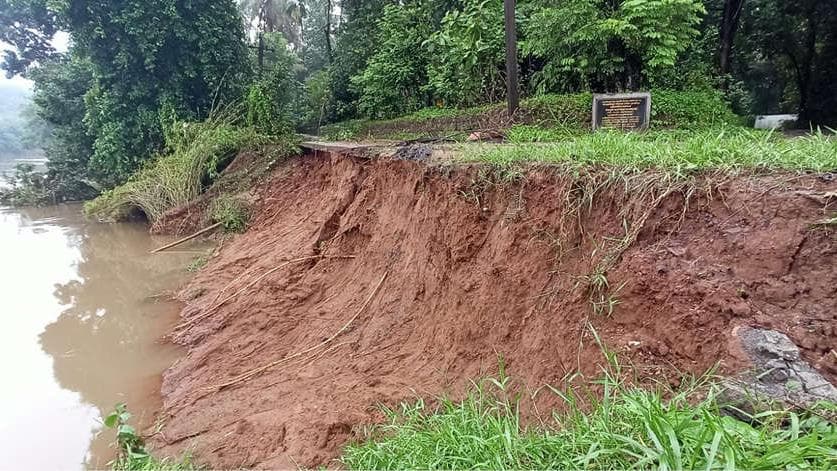 Bridge Collapse in Kolanthakadavu: കൊളന്തക്കടവിൽ പാലം ഇടിഞ്ഞു