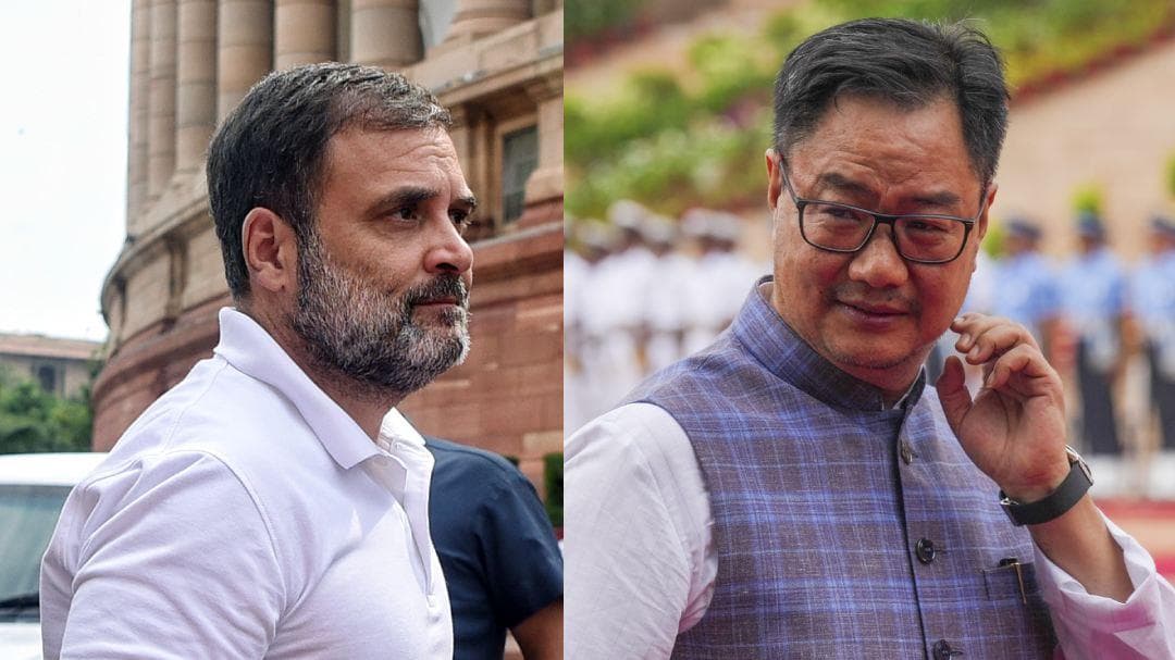 Rahul-Rijiju Debate on Women's Reservation Bill: വനിതാസംവരണബില്ലിൽ രാഹുൽ-റിജിജു വാക്പോര്