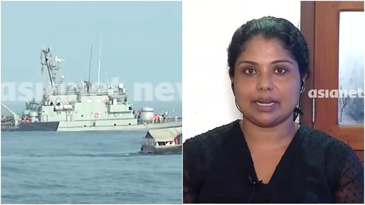Search for Gautam Krishna: ഐഎൻഎസ് കൽപ്പേനി, പ്രത്യേക ഹെലിപാഡ് നിർമിച്ച് തെരച്ചിൽ തുടരുന്നു