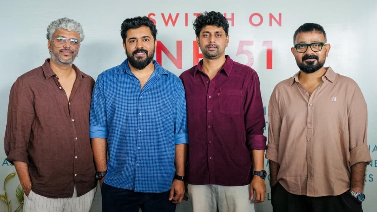 Nivin Pauly's New Film: നിവിന്റെ നായികയായി രുക്മിണി വസന്ത്; മാർട്ടിൻ പ്രക്കാട്ടിന്റെ നിർമ്മാണത്തിൽ പുതിയ ചിത്രത്തിന് തുടക്കം