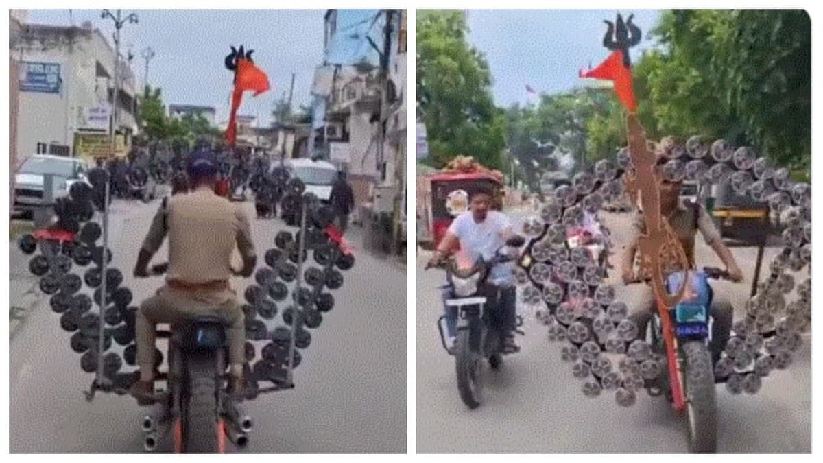 Viral Video of Modified Bike: നൂറിലധികം ഹോണുകൾ ഘടിപ്പിച്ച ബൈക്ക് കസ്റ്റഡിയിൽ എടുത്തു