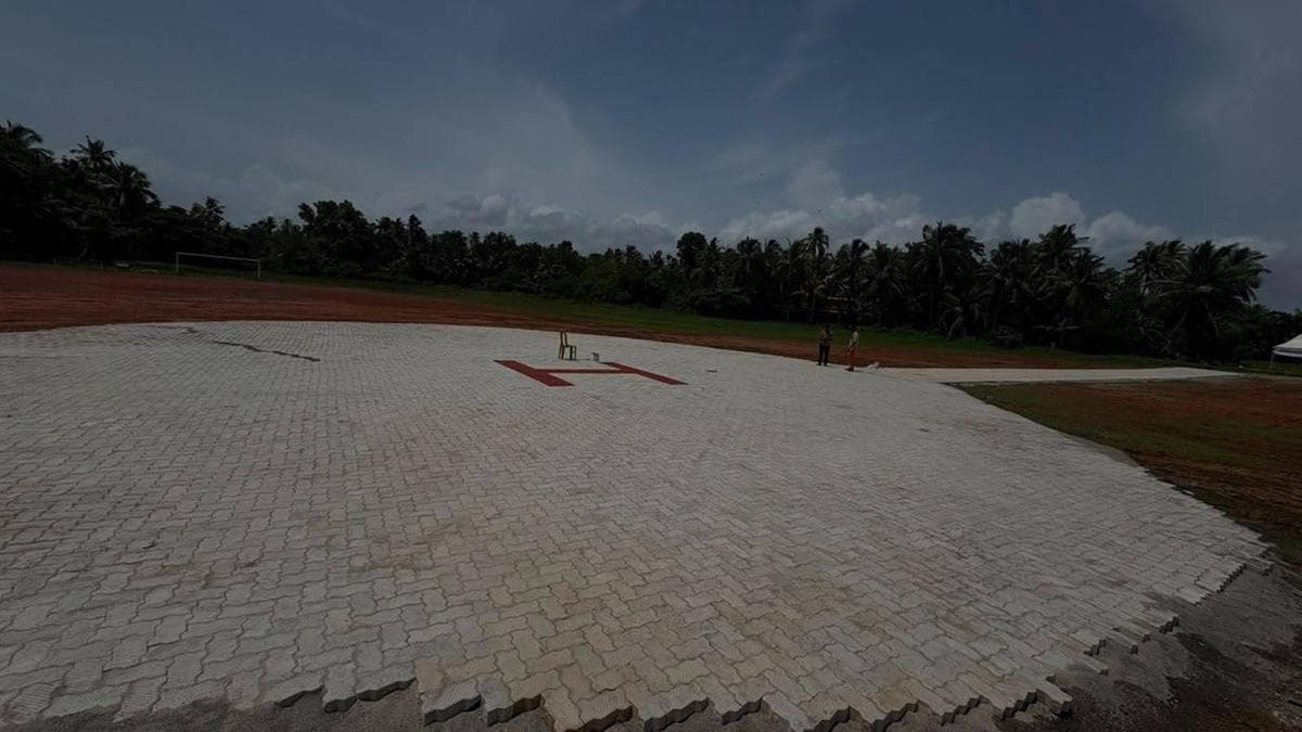 Helipad constructed for search operations:ഗൗതമിനായുള്ള തിരച്ചിലിന് സഹായകമേകി അമൃതാനന്ദമയി മഠം; അമൃതപുരിയിൽ ഒറ്റരാത്രികൊണ്ട് ഹെലിപാഡ് നിർമിച്ചു