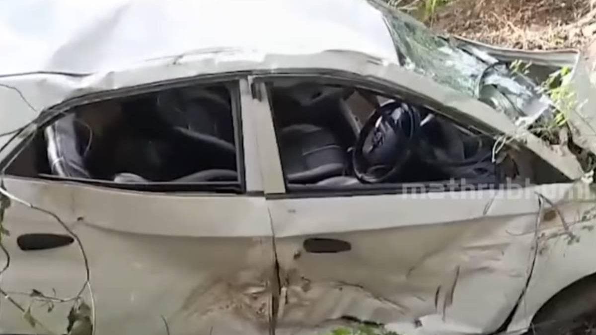 Car Accident Near Tamil Nadu Border: തമിഴ്നാട് അതിർത്തിയിൽ കാർ പാറയിലിടിച്ച് കൊക്കയിലേക്ക് മറിഞ്ഞ് അപകടം; മൂന്നുപേർക്ക് ദാരുണാന്ത്യം
