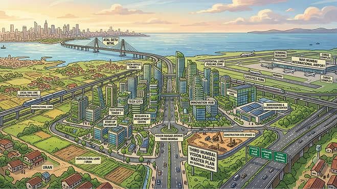 Third Mumbai Vision Document: മൂന്നാം മുംബൈക്ക് ദർശനരേഖ തയ്യാറാകുന്നു