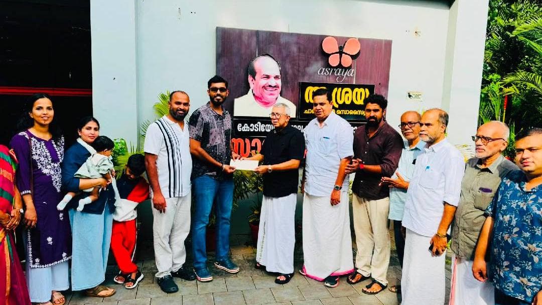 Support for Ashraya: ആശ്രയത്തിന് വീണ്ടും കേളിയുടെ കൈത്താങ്ങ്