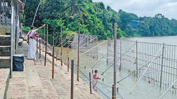 Preparations for Karkidaka Vavu: കർക്കടകവാവിനൊരുങ്ങി തിരുനാവായ