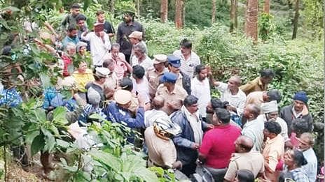 Tiger kills worker near Gudallur:ഗൂഡല്ലൂരിനടുത്ത് തൊഴിലാളിയെ കടുവ കൊന്നുതിന്നു